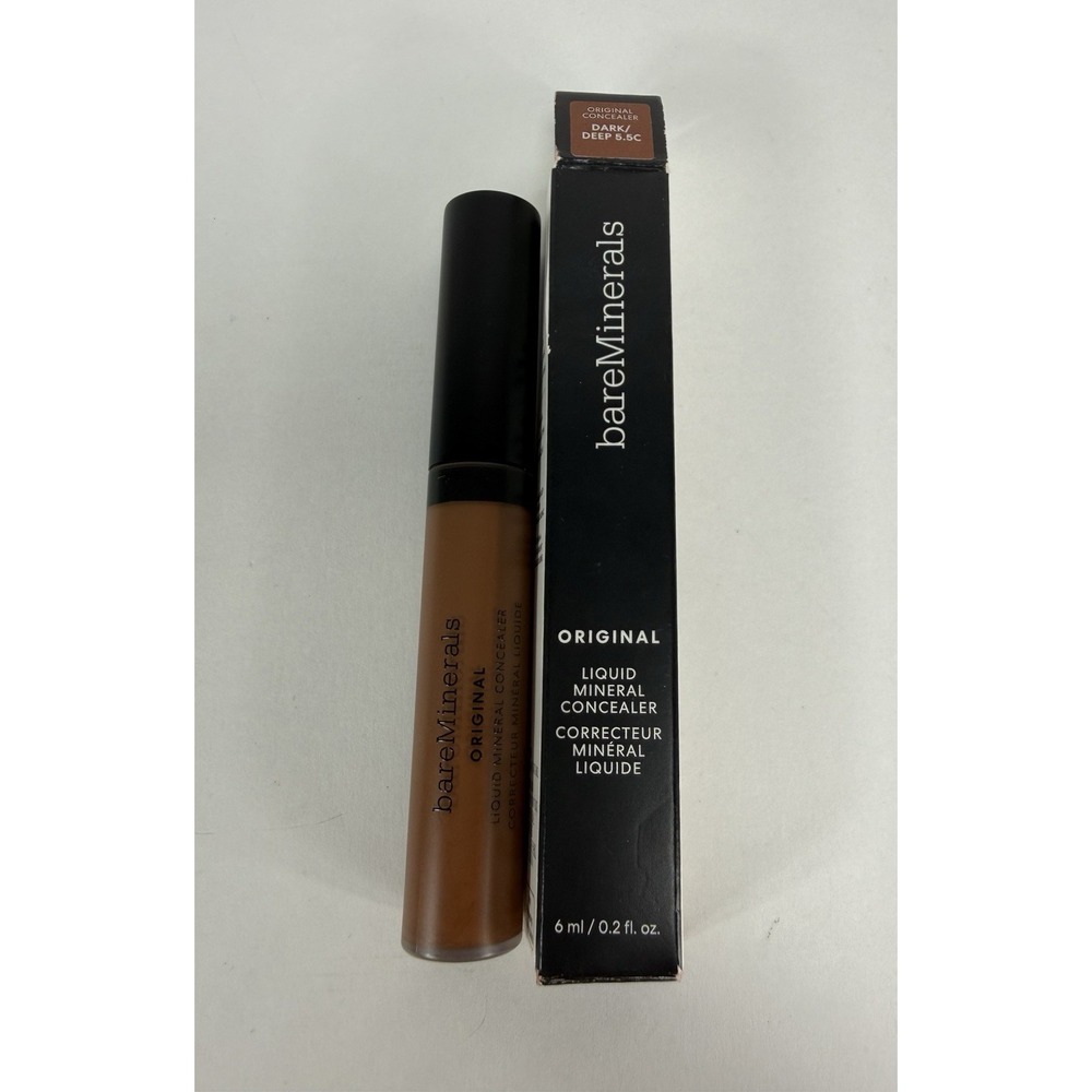 bareMinerals Original Liquid Mineral Concealer Corrector DARK/DEEP 5.5C VEGAN